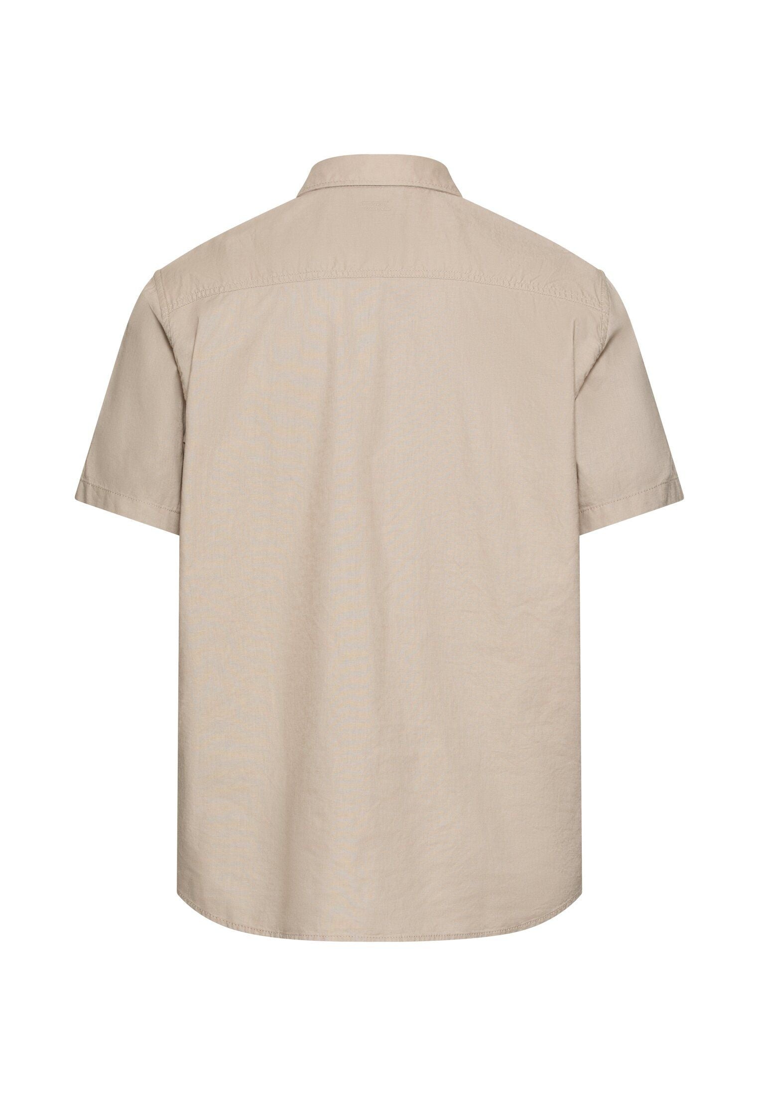 Kurzarmhemd Regular Fit aus Leinenmix
