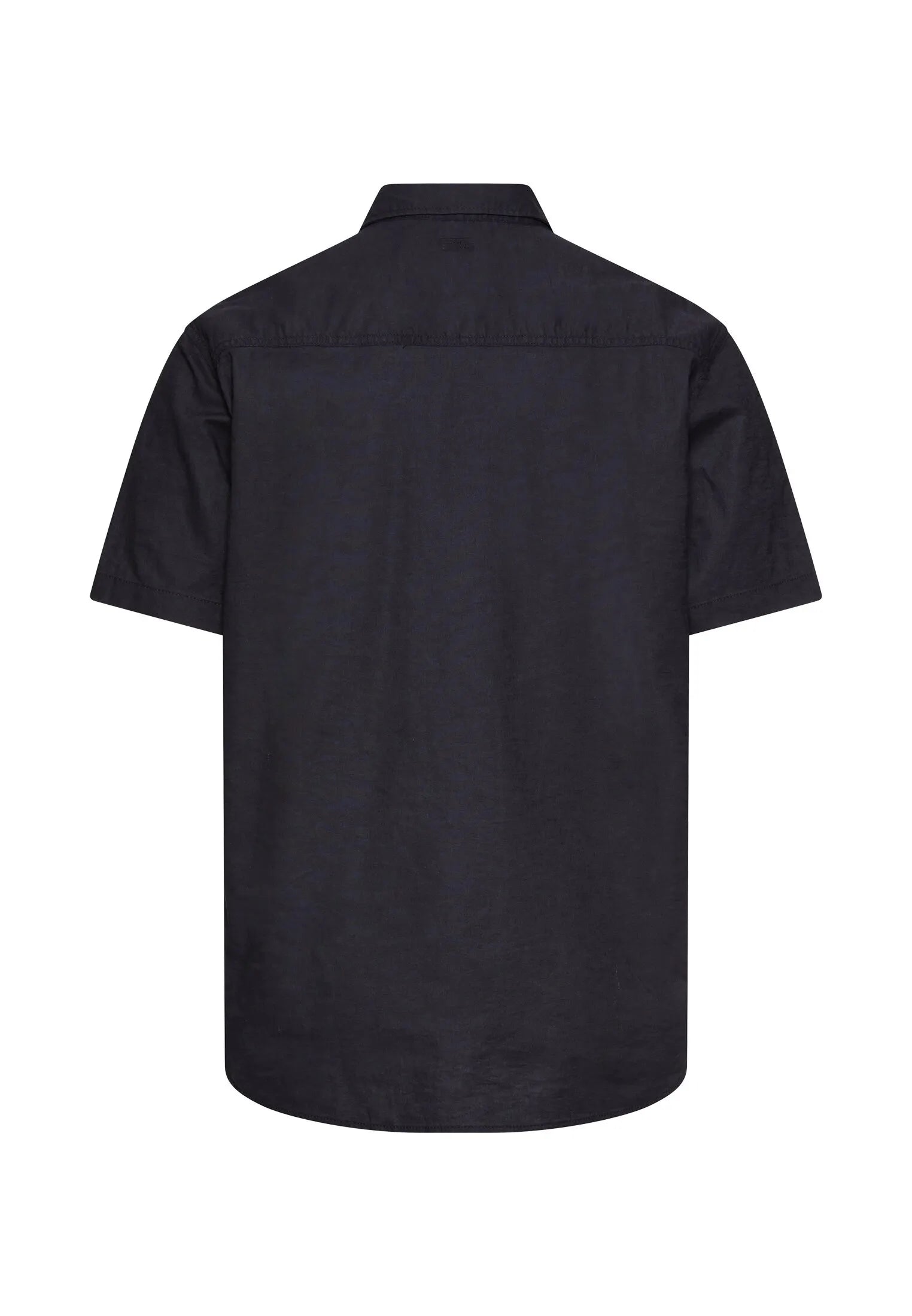 Kurzarmhemd Regular Fit aus Leinenmix