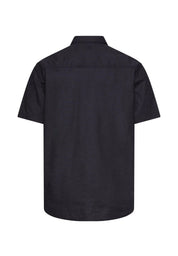 Kurzarmhemd Regular Fit aus Leinenmix
