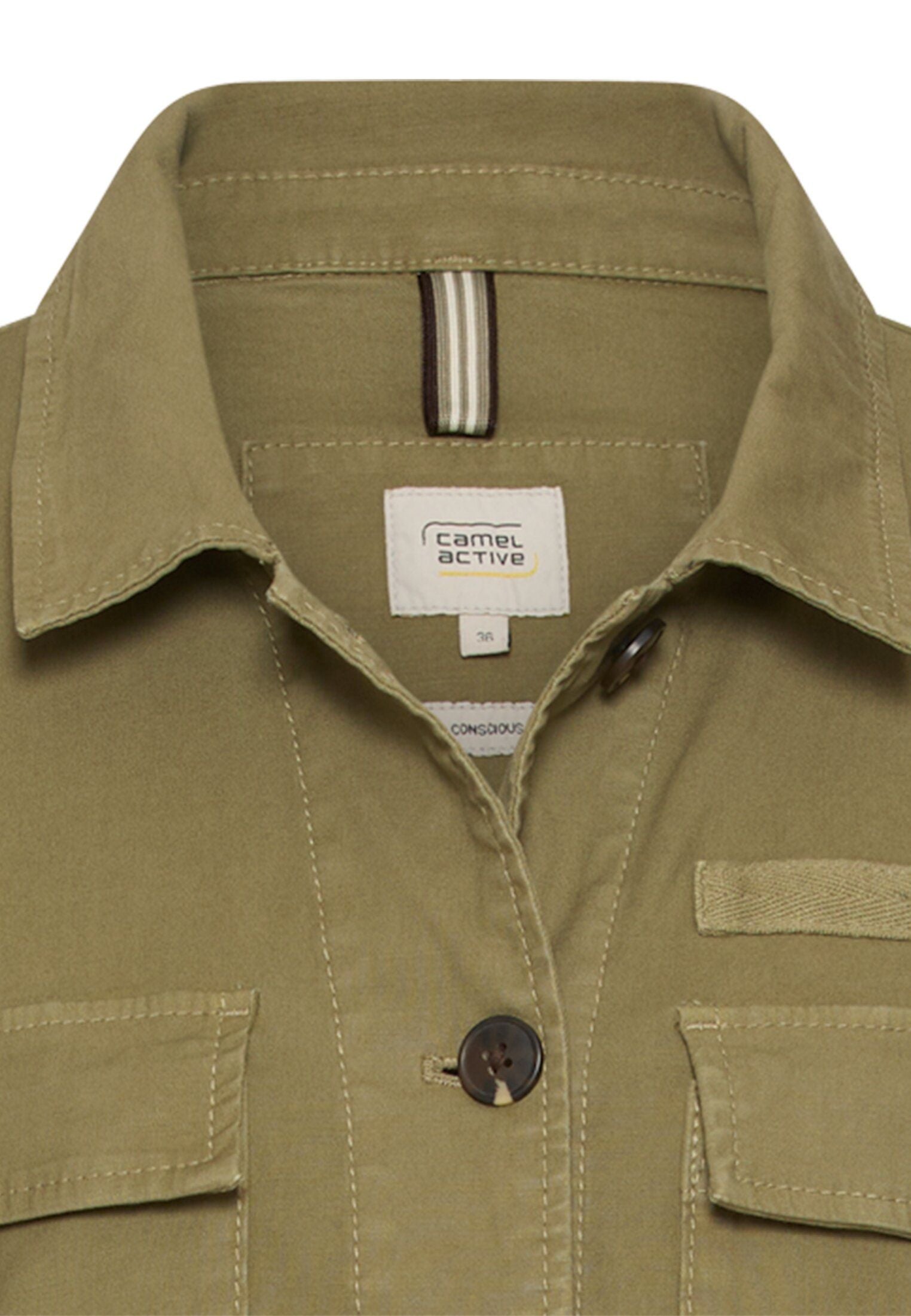 Overshirt oversized aus Baumwolle