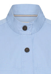 Bluse Relaxed Fit mit Stehkragen