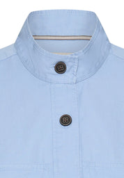 Bluse Relaxed Fit mit Stehkragen