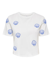 T-Shirt ONLMARISSE aus Baumwolle