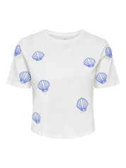 T-Shirt ONLMARISSE aus Baumwolle