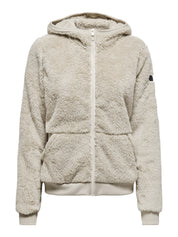 Fleecejacke ONPLUFFY mit Kapuze