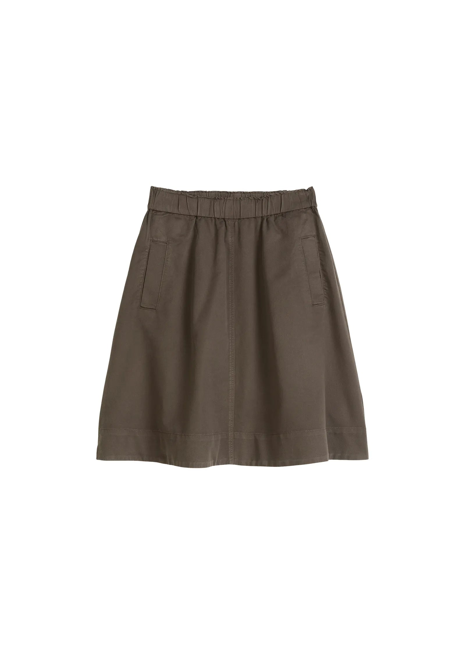 Leinenrock Midi Loose Fit