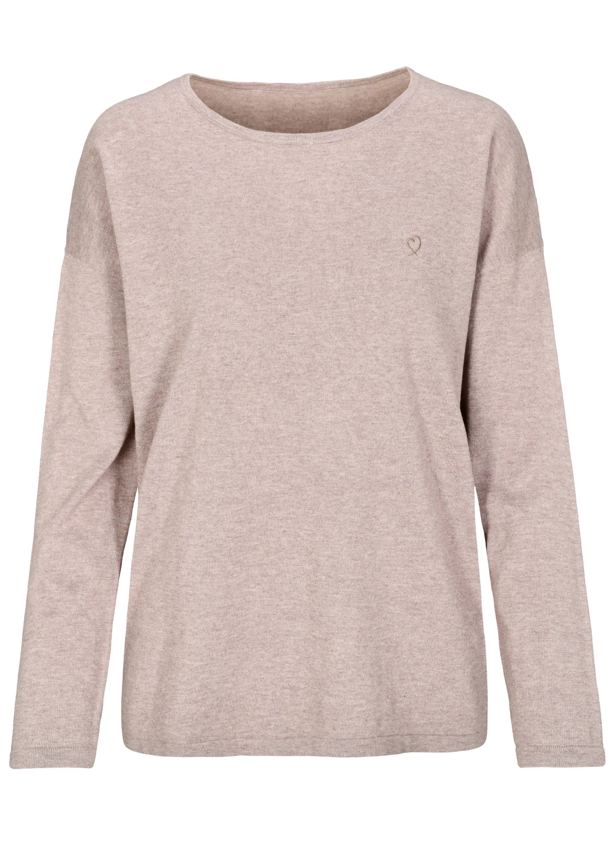 Langarmshirt aus Baumwollmix