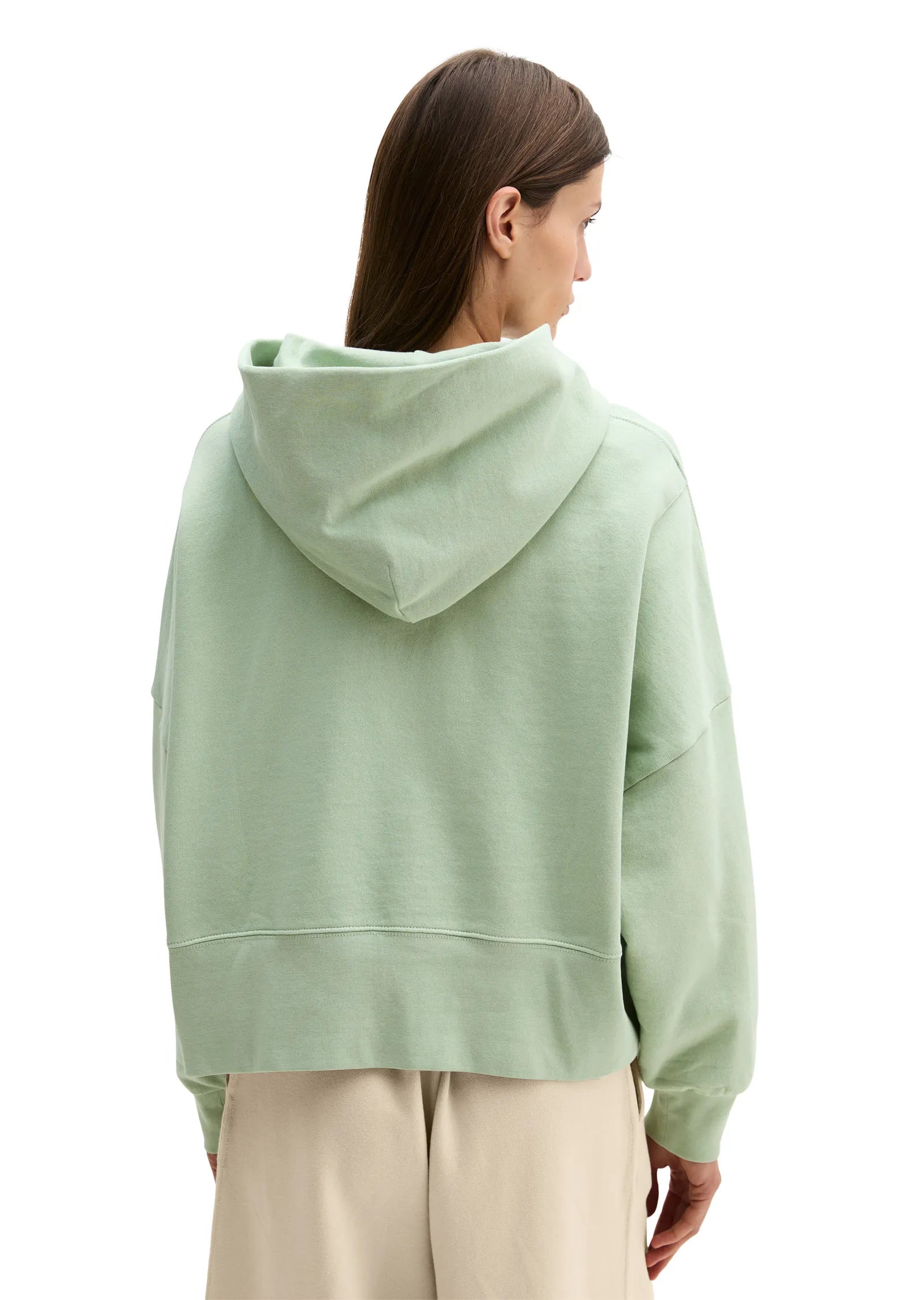 Sweathoodie oversized aus Baumwolle