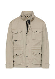 Feldjacke mit rollbarer Kapuze