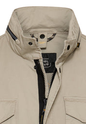 Feldjacke mit rollbarer Kapuze