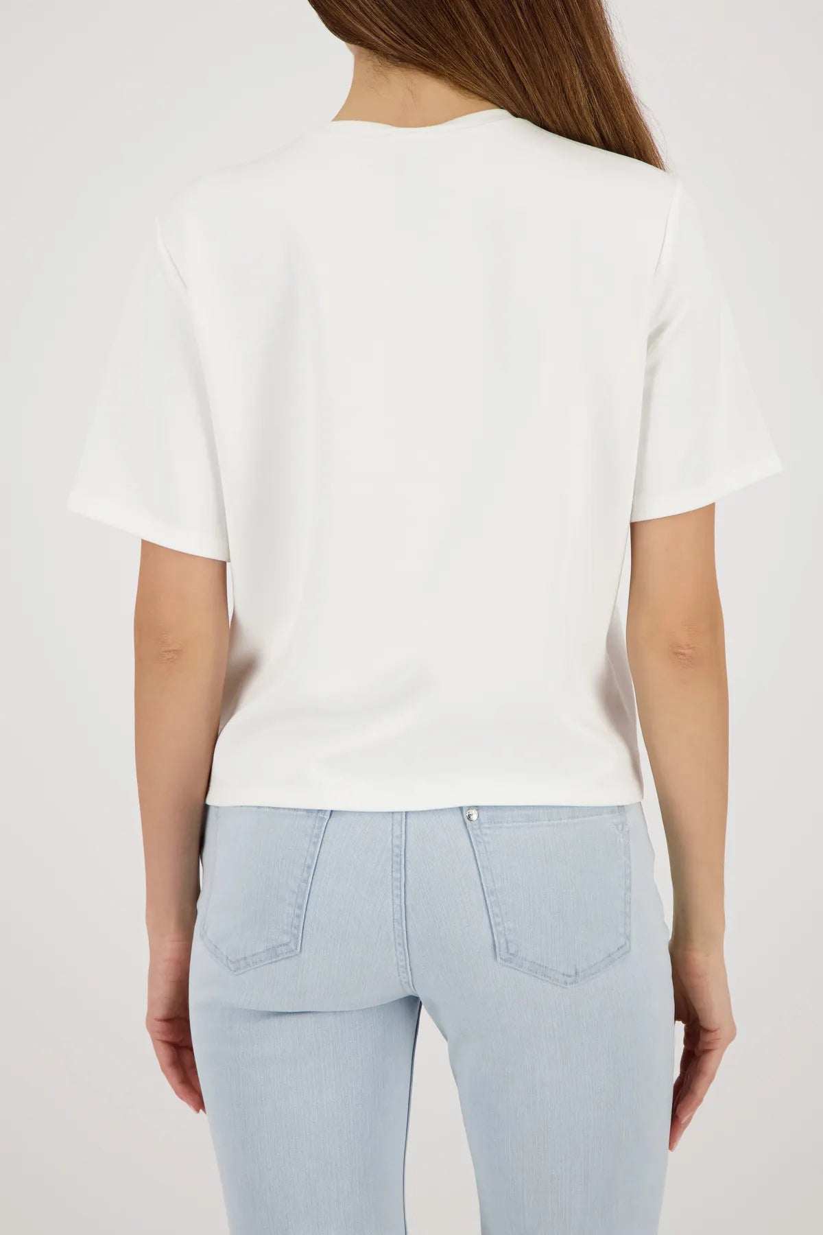T-Shirt aus Modalmix
