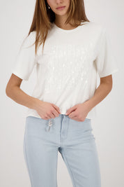 T-Shirt aus Modalmix