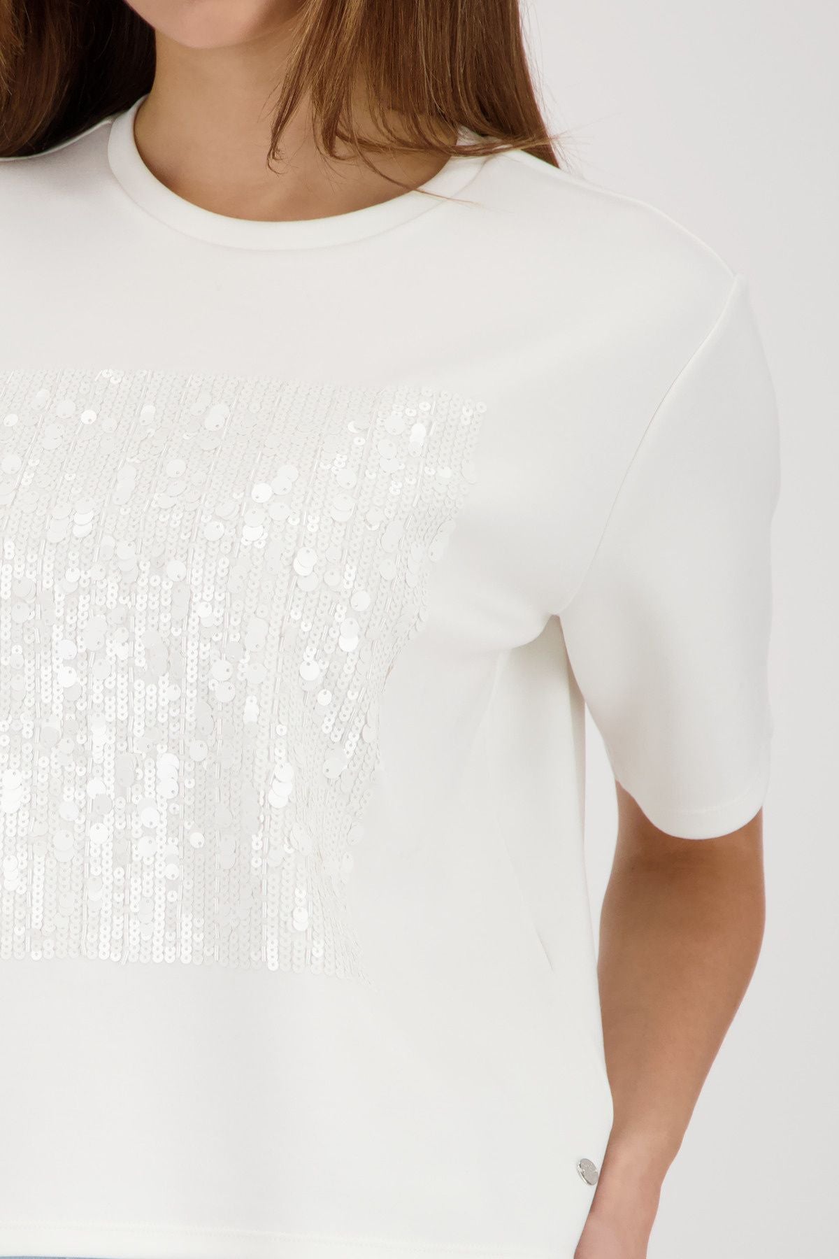 T-Shirt aus Modalmix