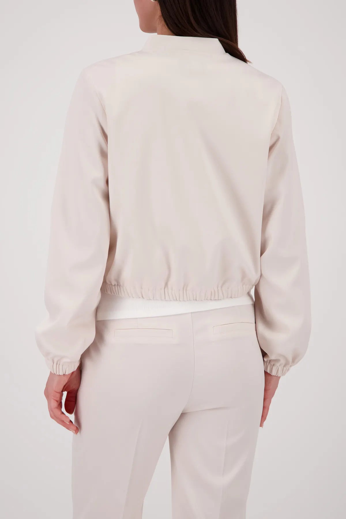 Cargojacke in Satin-Optik