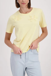 T-Shirt aus Baumwollmix