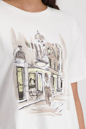 T-Shirt aus Baumwolle