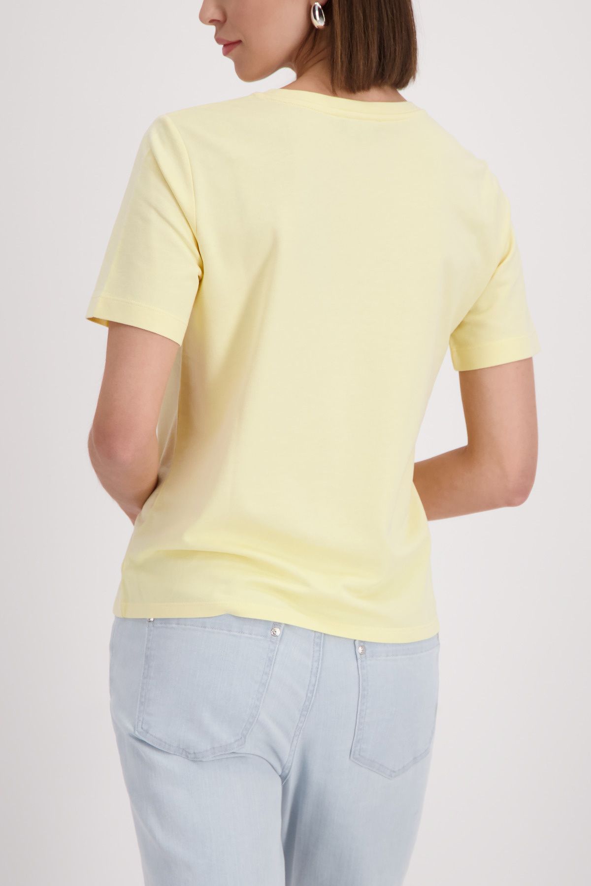T-Shirt aus Baumwollmix