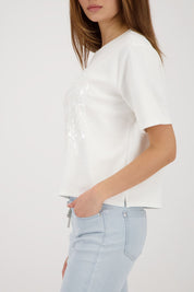 T-Shirt aus Modalmix