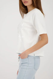 T-Shirt aus Modalmix