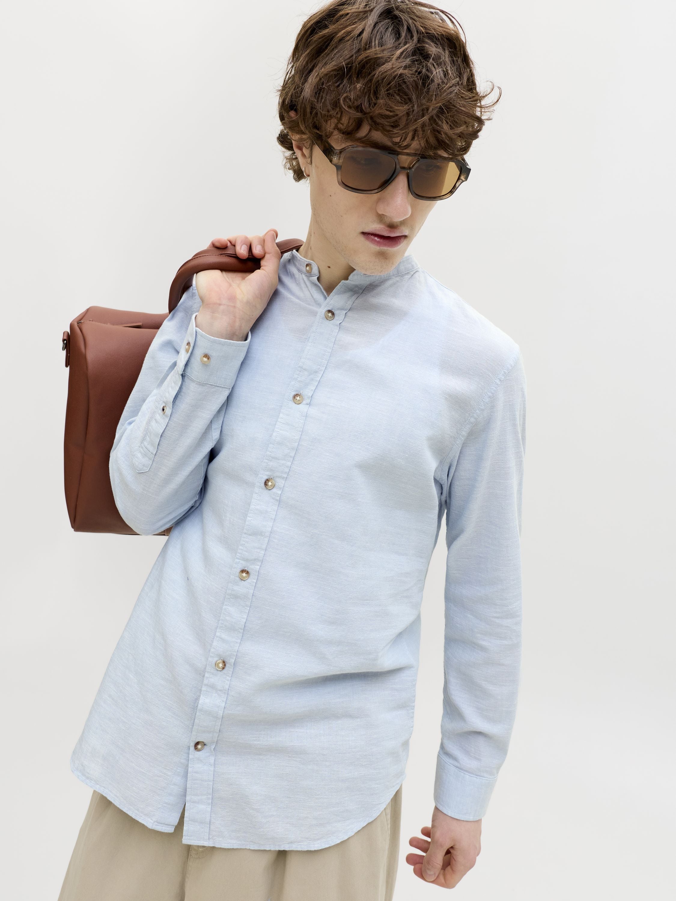 Leinenhemd Regular Fit