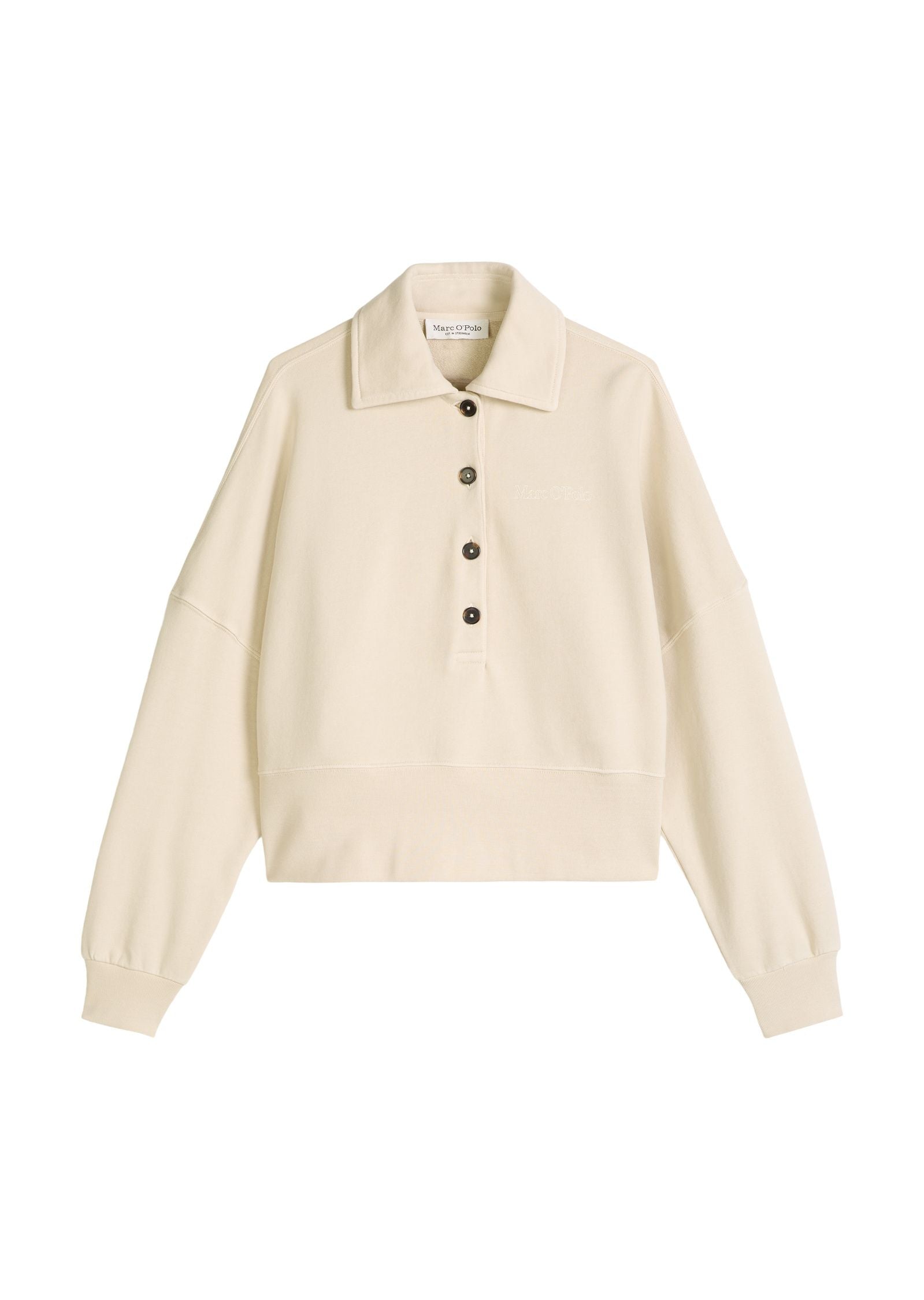 Sweatshirt oversized aus Baumwolle