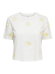 T-Shirt ONLMARISSE aus Baumwolle