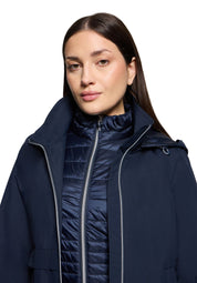 Funktionsjacke 4in1 mit abnehmbarer Kapuze