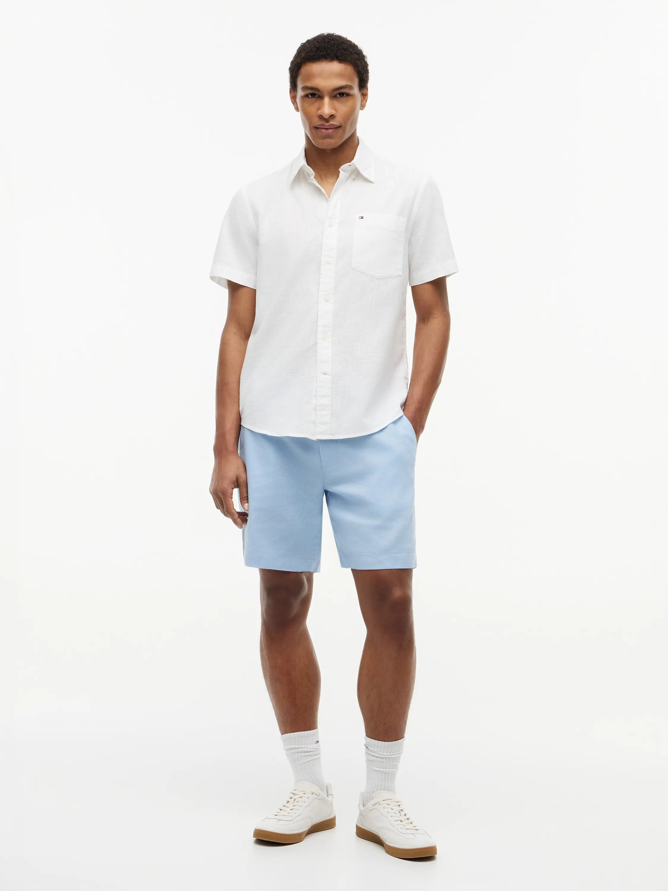Leinenshorts Regular Fit