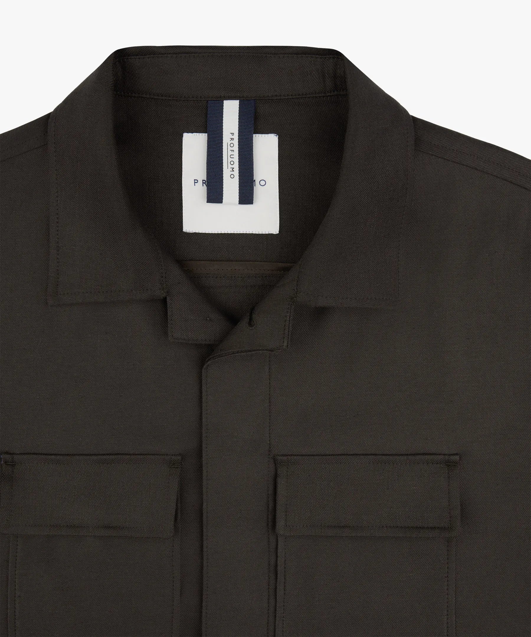 Overshirt aus Leinenmix