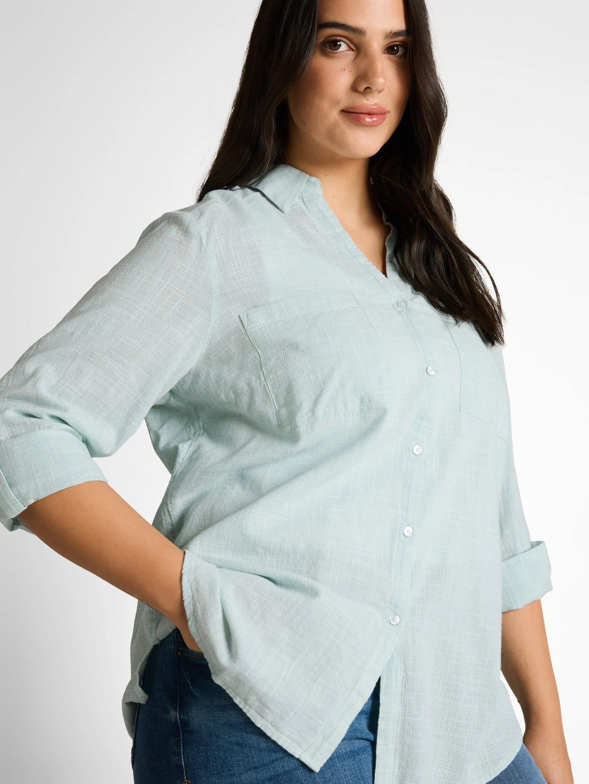 Bluse aus Baumwolle