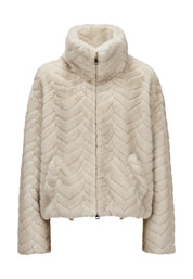 Übergangsjacke DEMI aus Kunstpelz