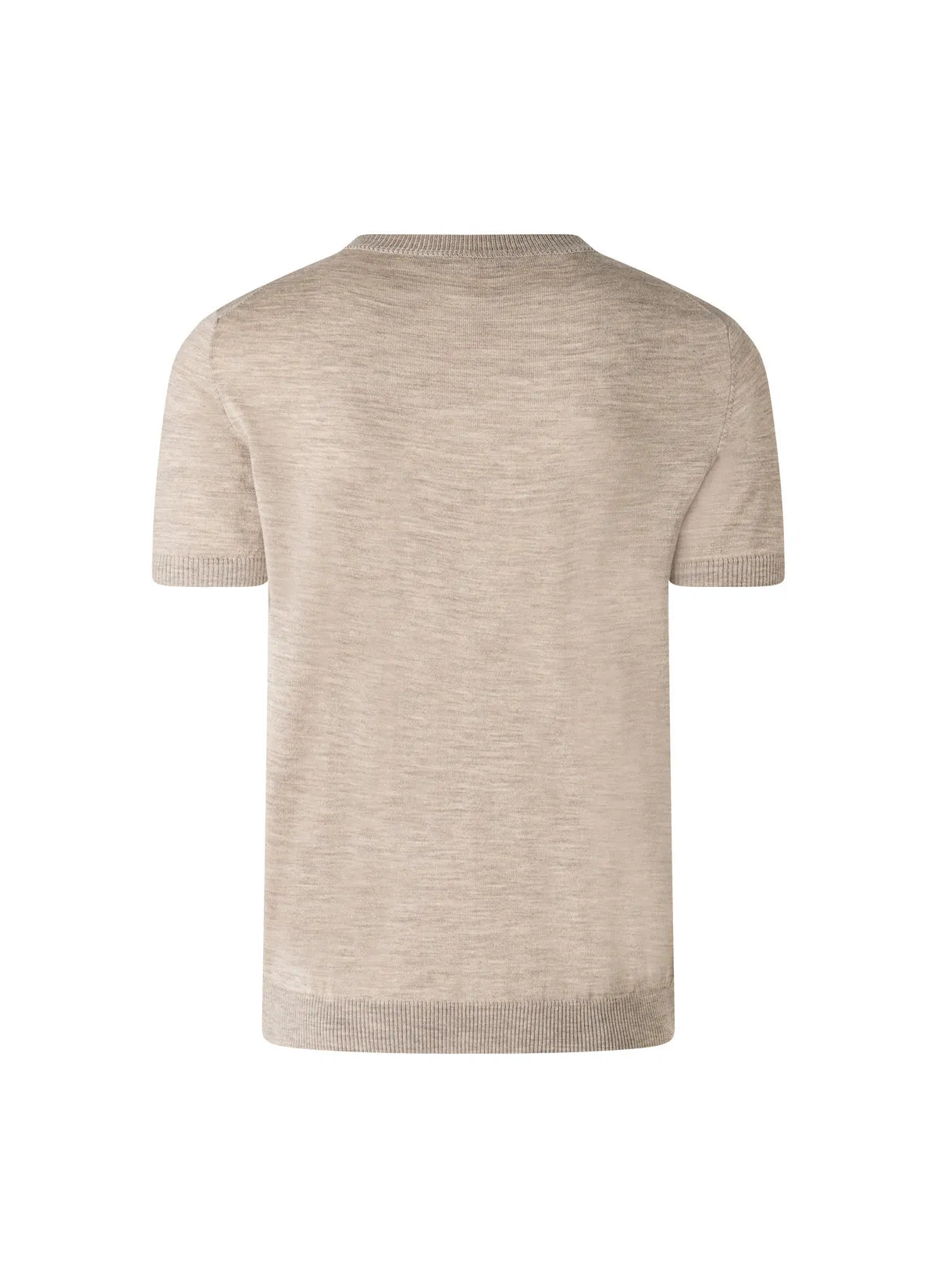 Strick-T-Shirt  Modern Fit aus Merinowolle