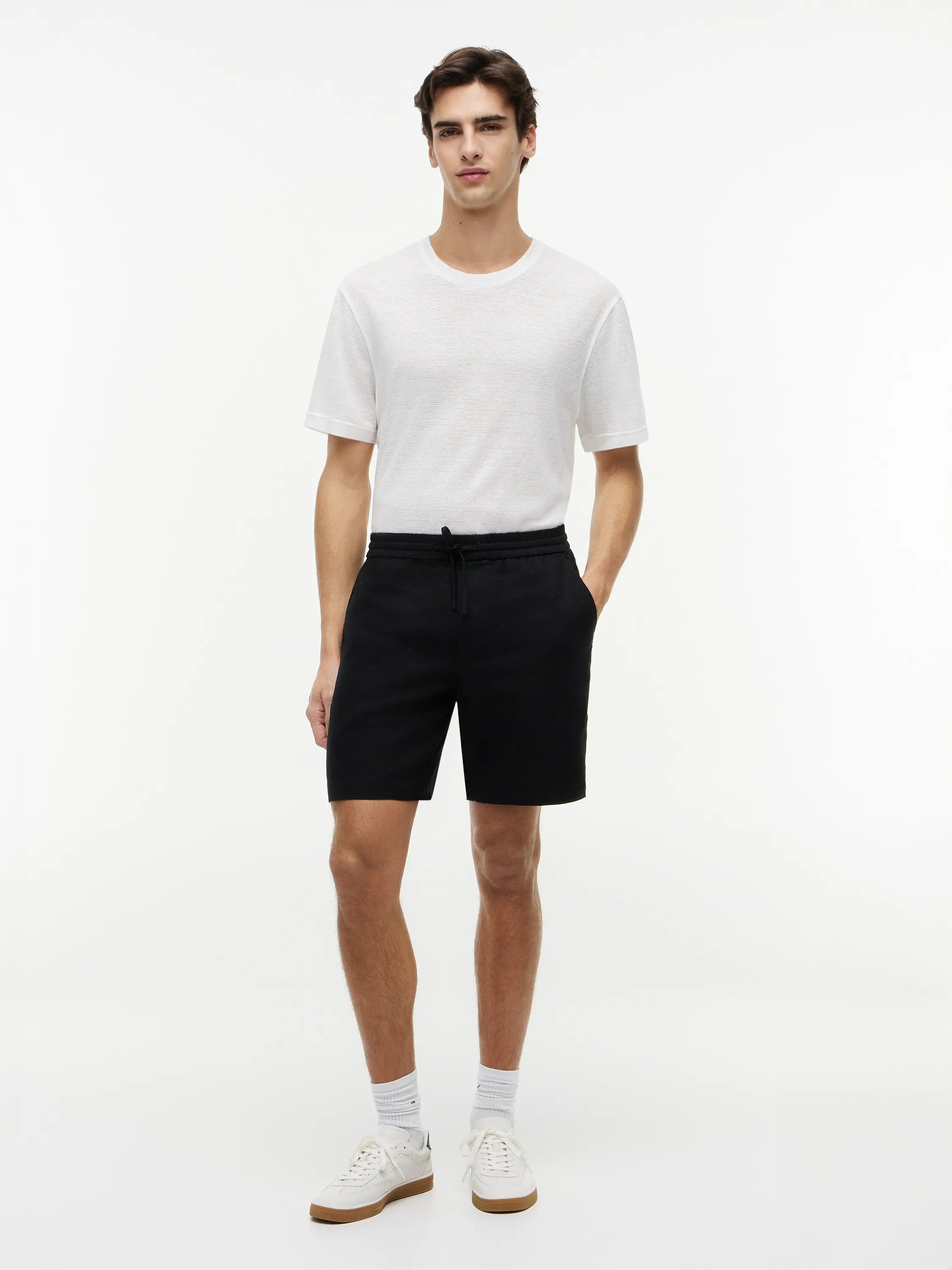 Leinenshorts Regular Fit
