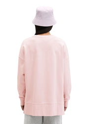 Sweatshirt oversized aus Baumwolle