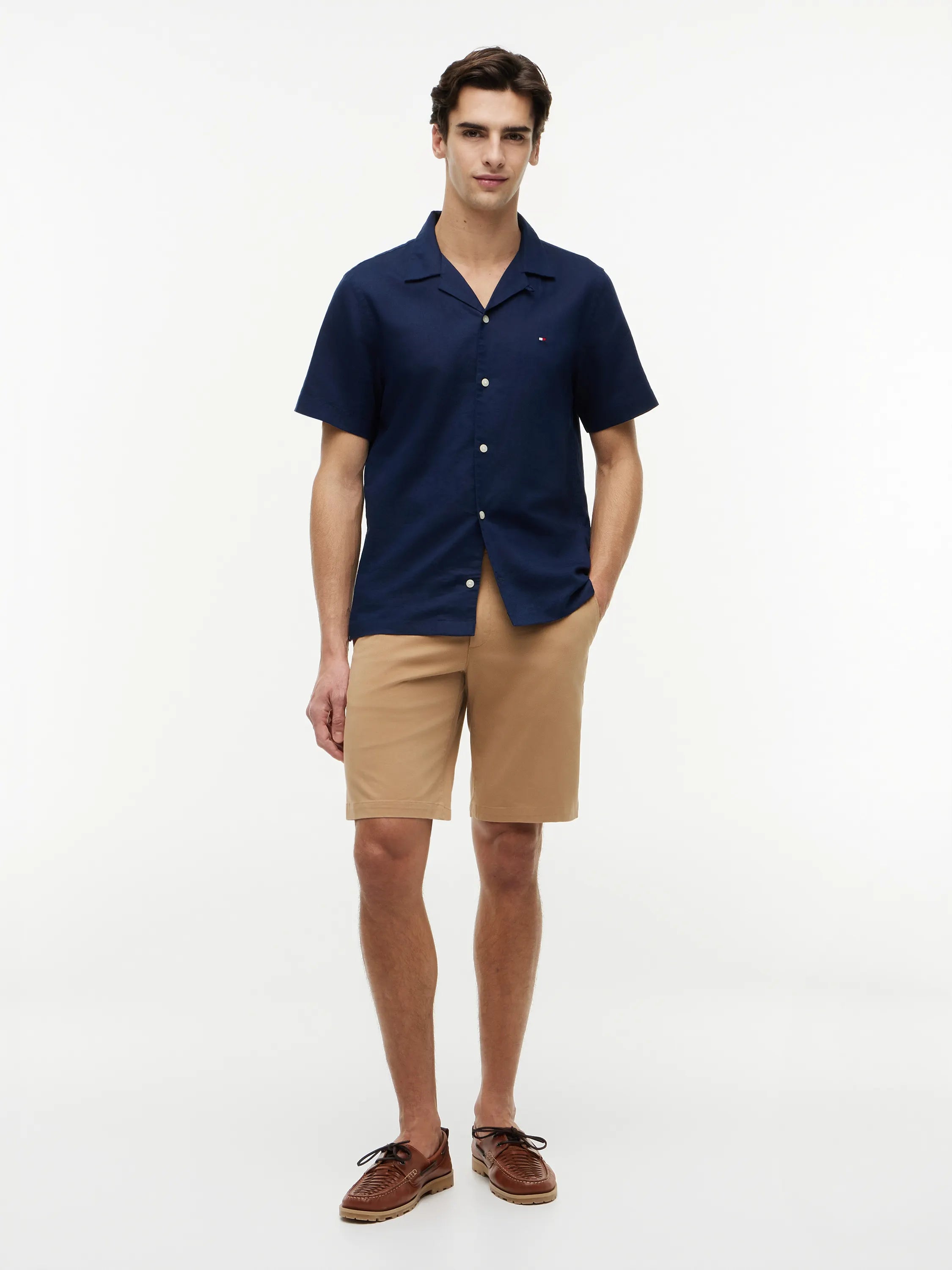 Leinenhemd Regular Fit