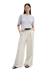Strick-T-Shirt Loose Fit
