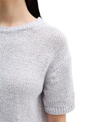 Strick-T-Shirt Loose Fit