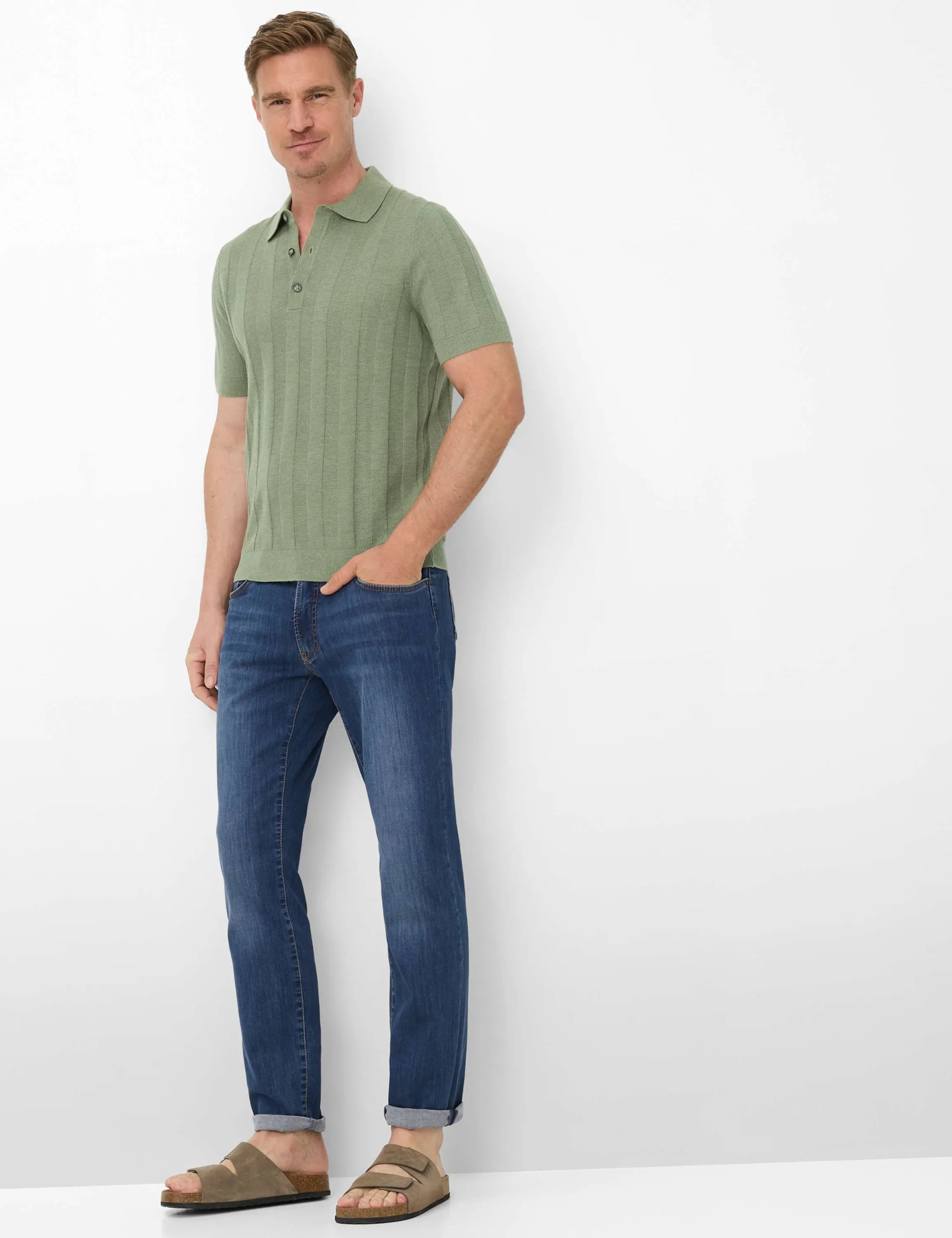 Strickpoloshirt PASCAL Slim Fit