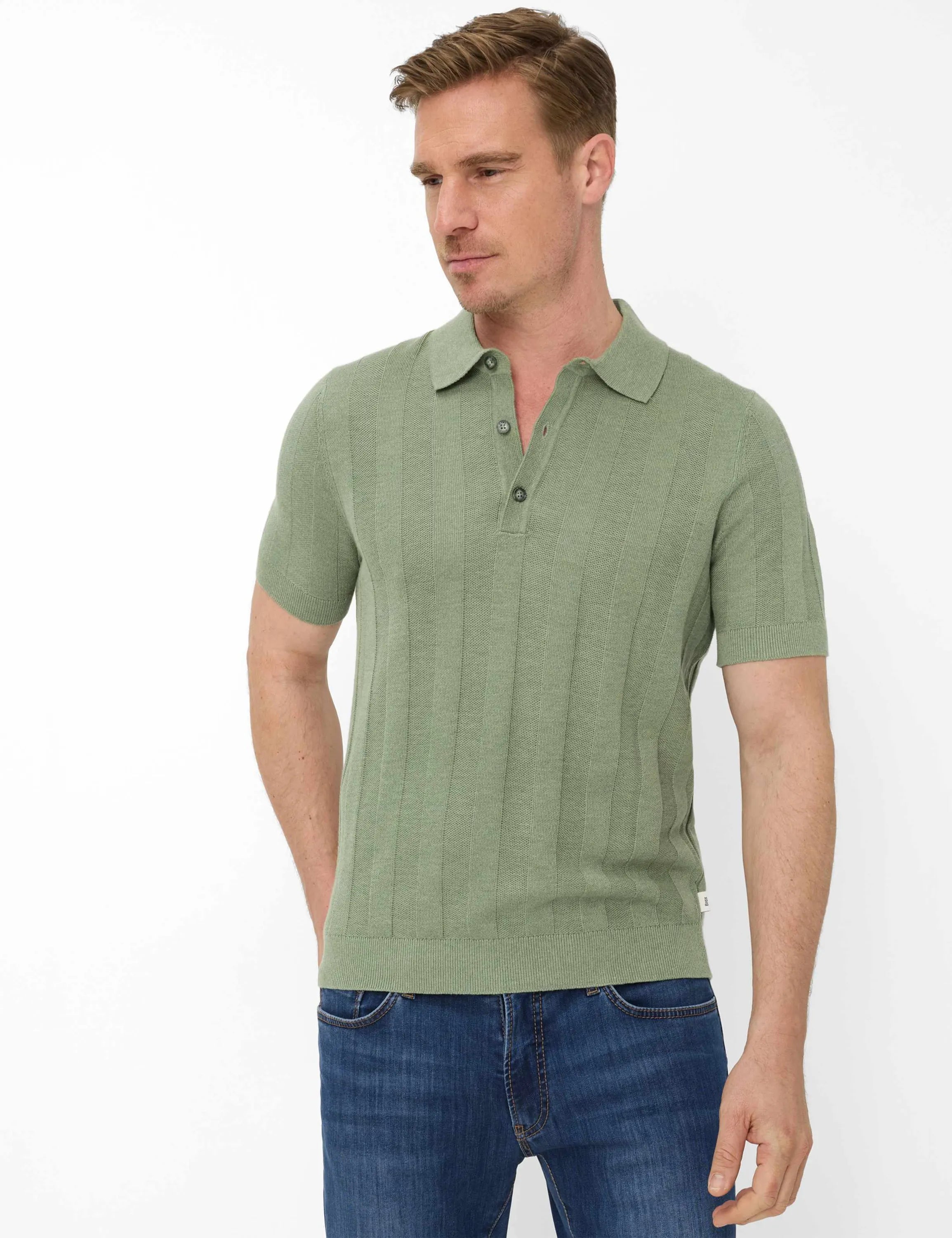 Strickpoloshirt PASCAL Slim Fit