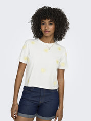 T-Shirt ONLMARISSE aus Baumwolle