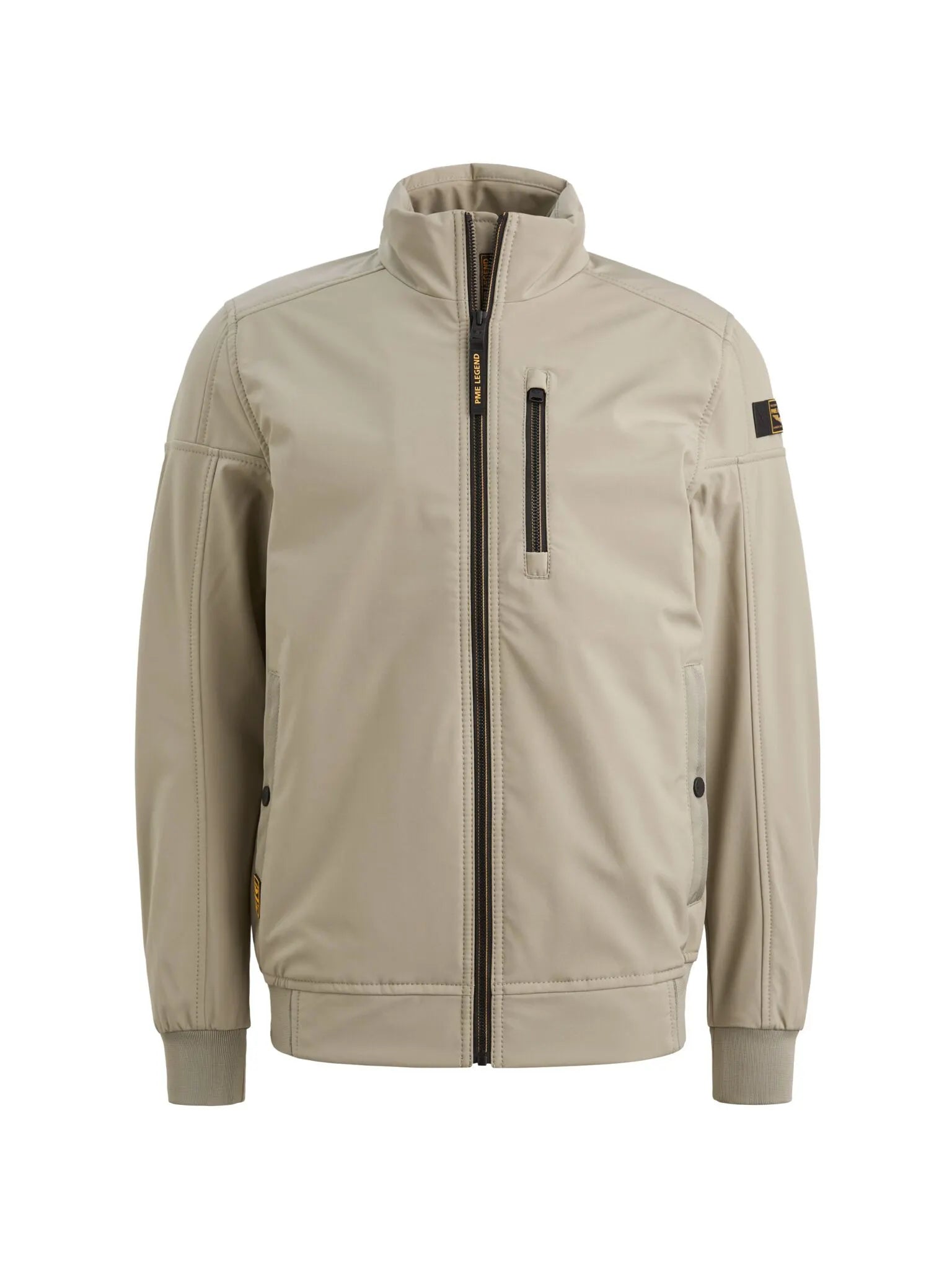 Softshelljacke mit Stehkragen
