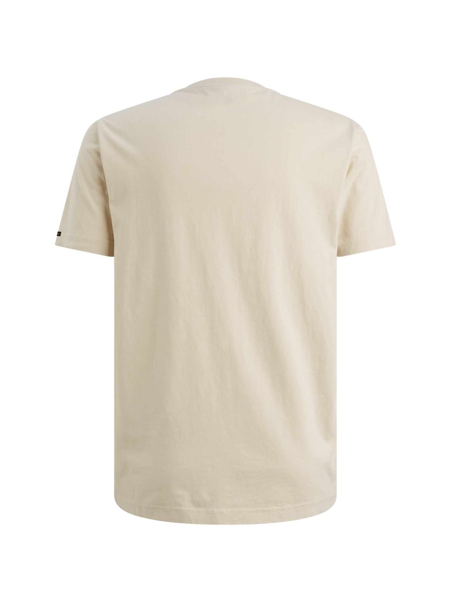 Short sleeve r-neck special washed, Bone White