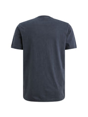 Short sleeve r-neck special washed, Mood Indigo