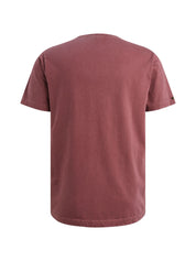 Short sleeve r-neck special washed, Roan Rouge