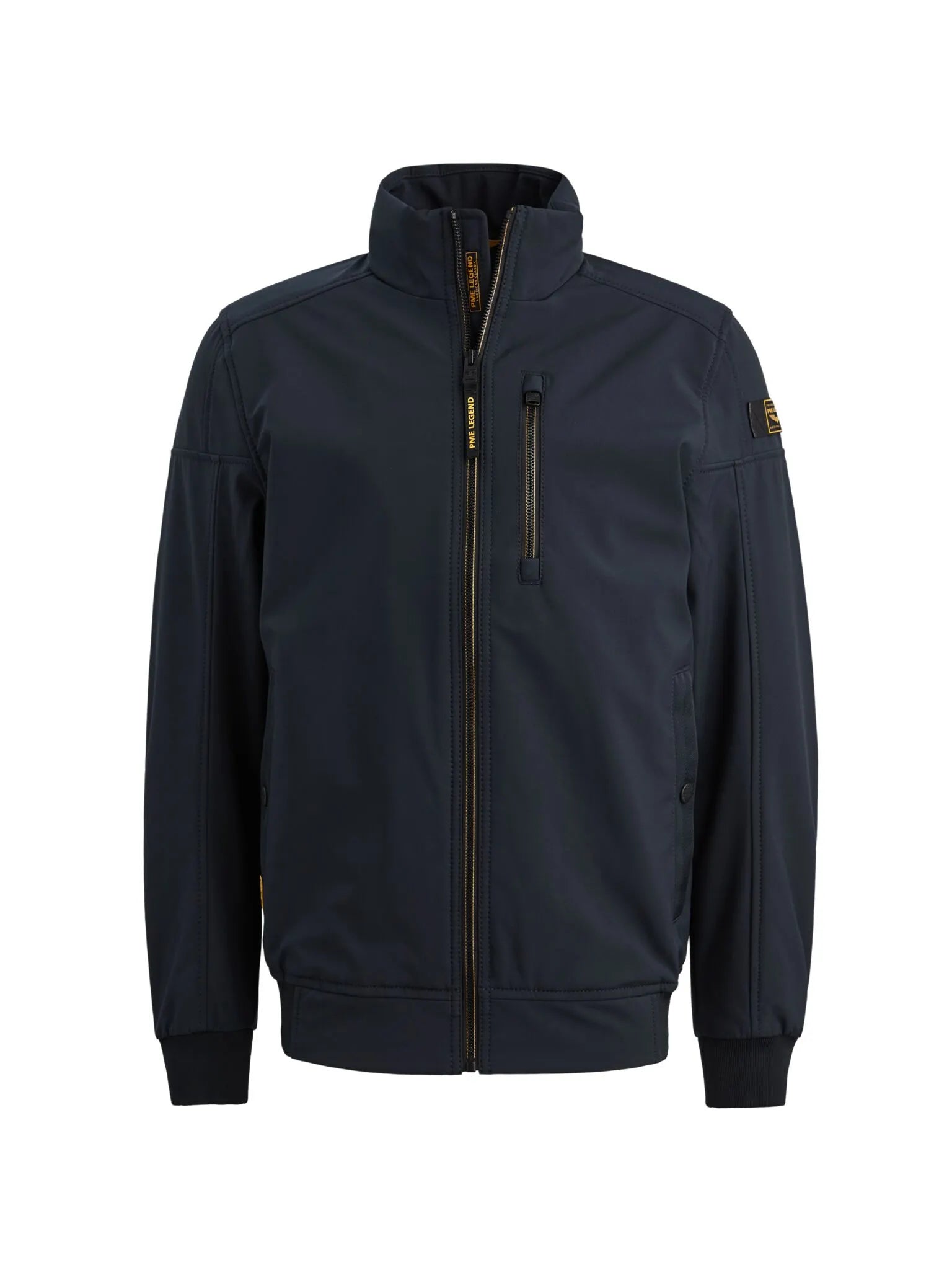 Softshelljacke mit Stehkragen