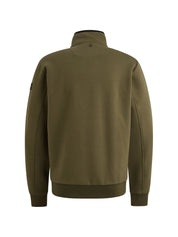 Sweatshirtjacke aus Baumwollmix