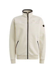 Sweatshirtjacke aus Baumwollmix