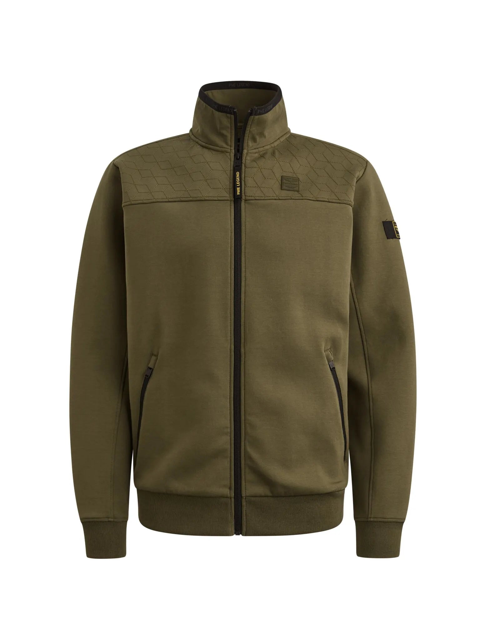 Sweatshirtjacke aus Baumwollmix