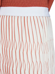 Plisseerock Maxi