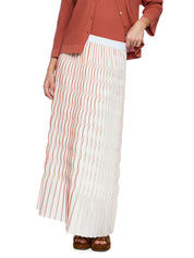 Plisseerock Maxi